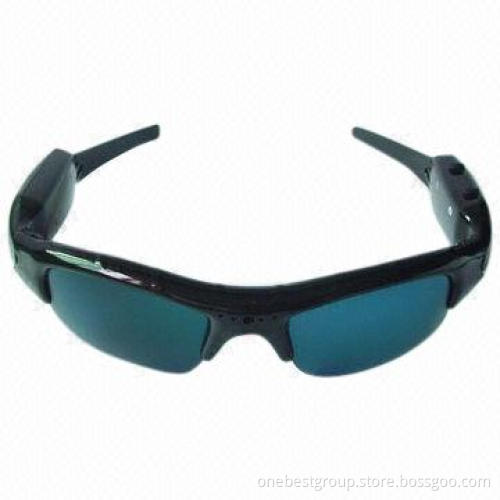 Covert Camera Sunglasses with Built-in Memory, About 70 Minutes Video Time